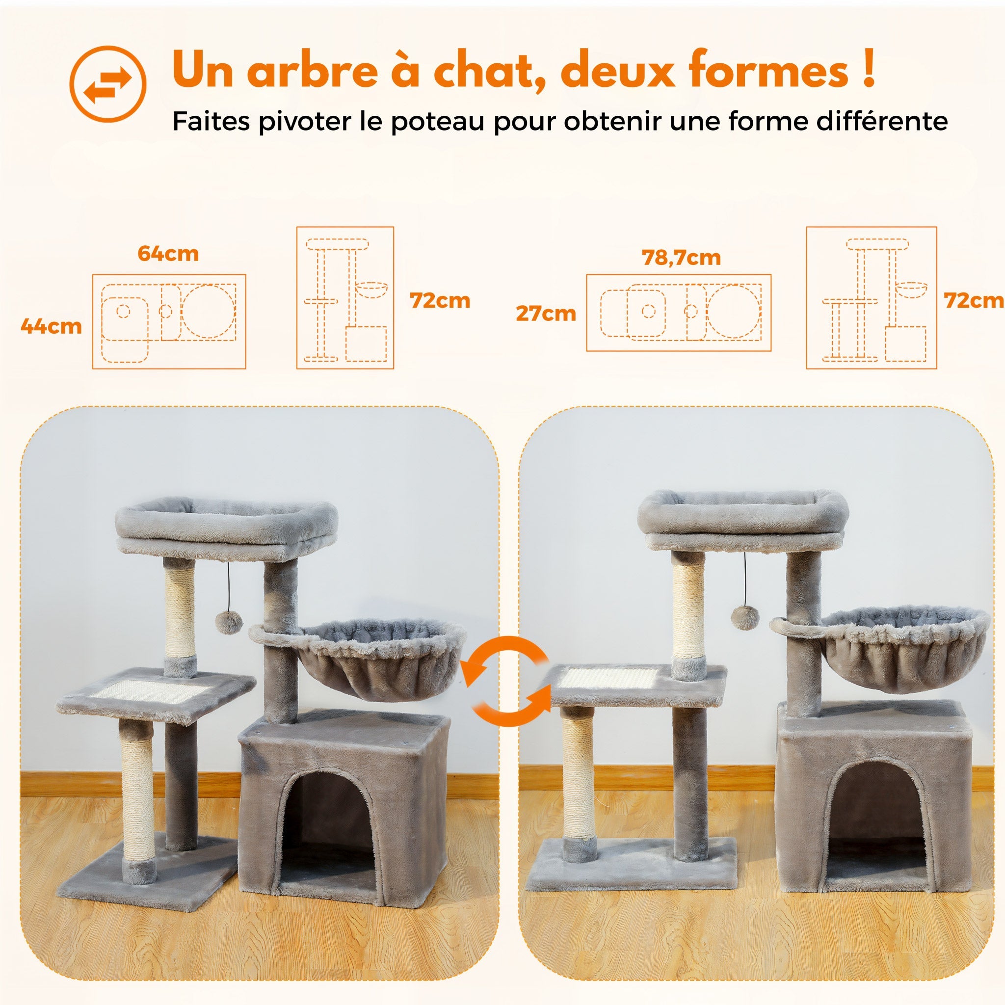 Arbre à Chat Petit Modèle