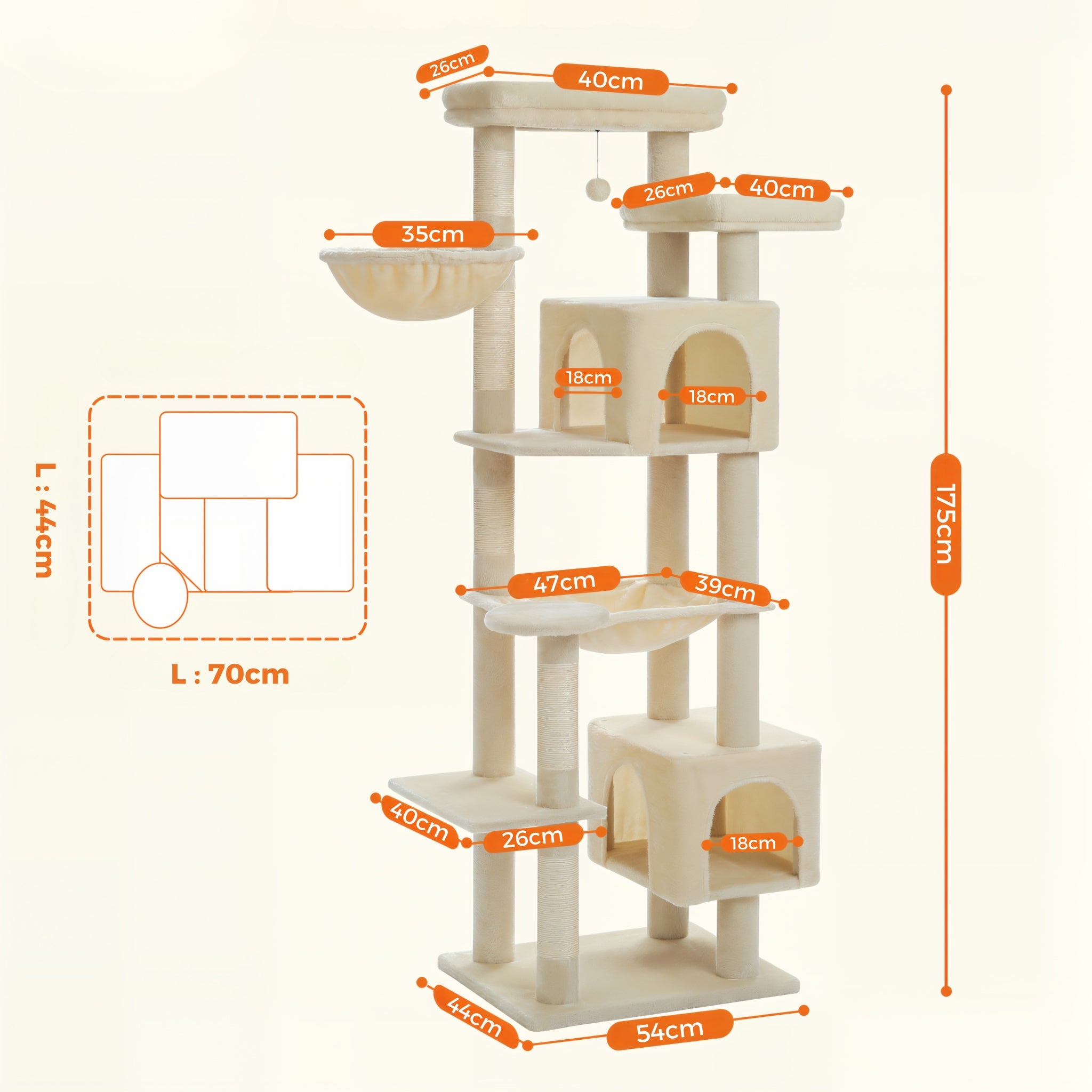 Arbre à Chat Taille XXL