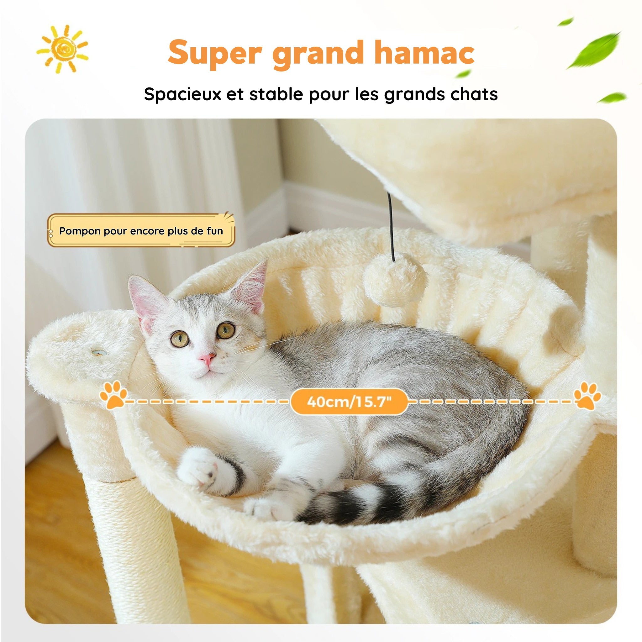 Arbre à Chat avec 2 Niches
