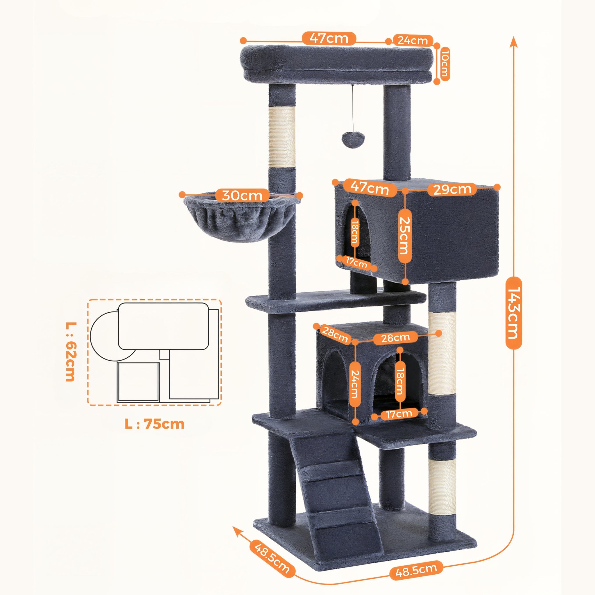 Grand Arbre à Chat Adulte