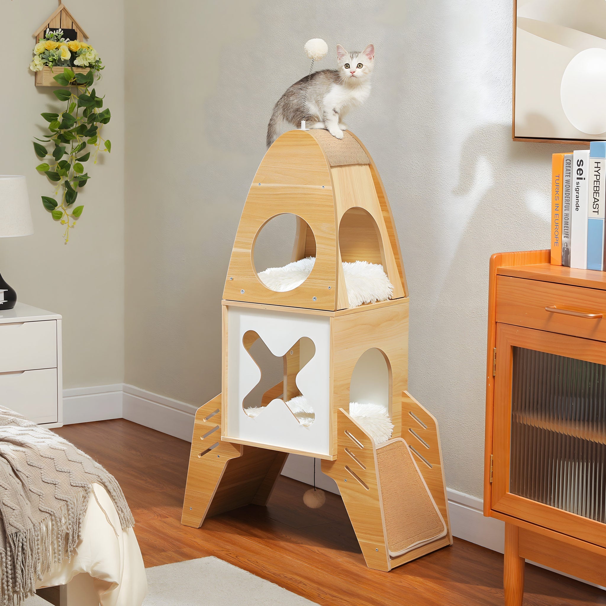 Arbre à Chat Fusée