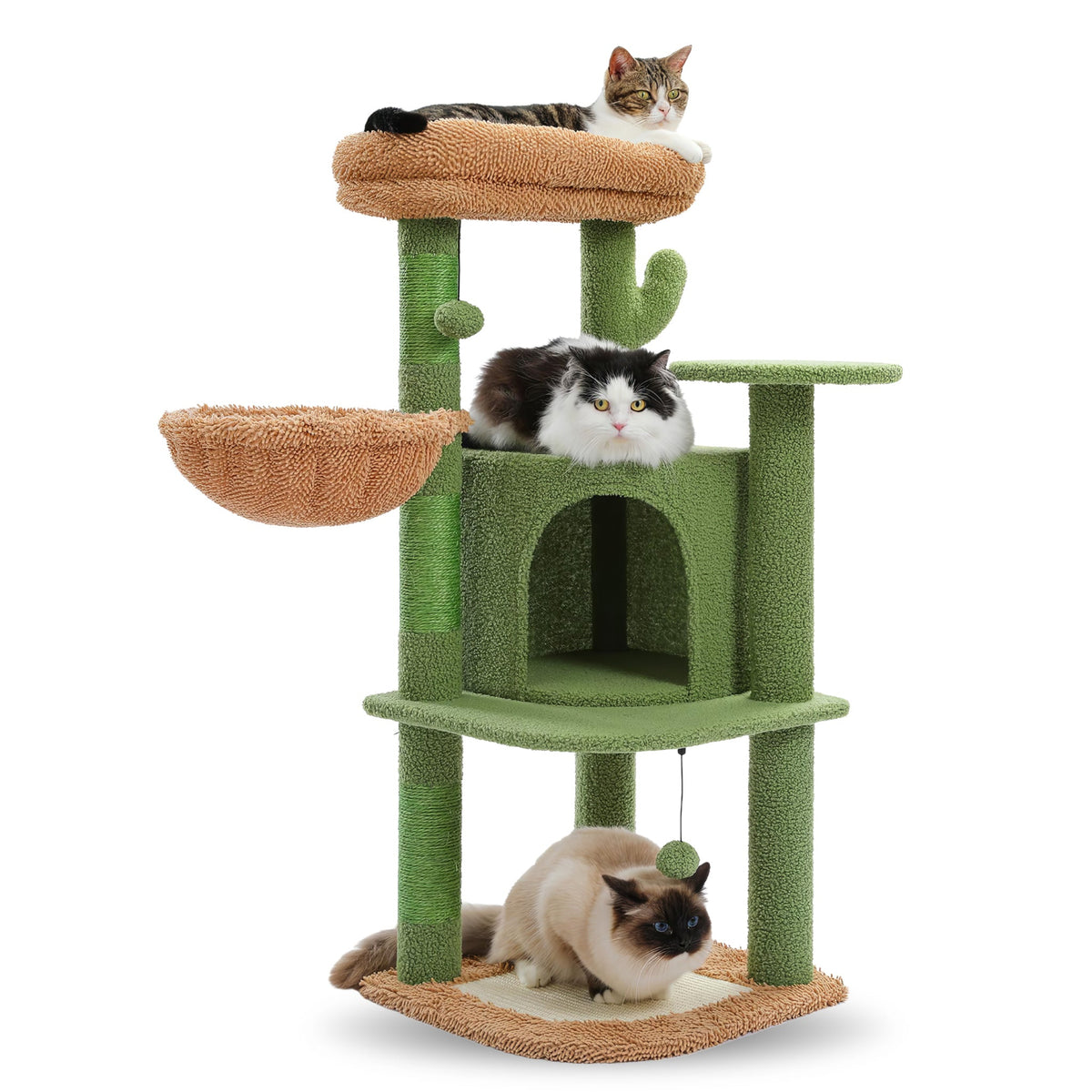 Cactus-shaped cat tree Cat & Cosy