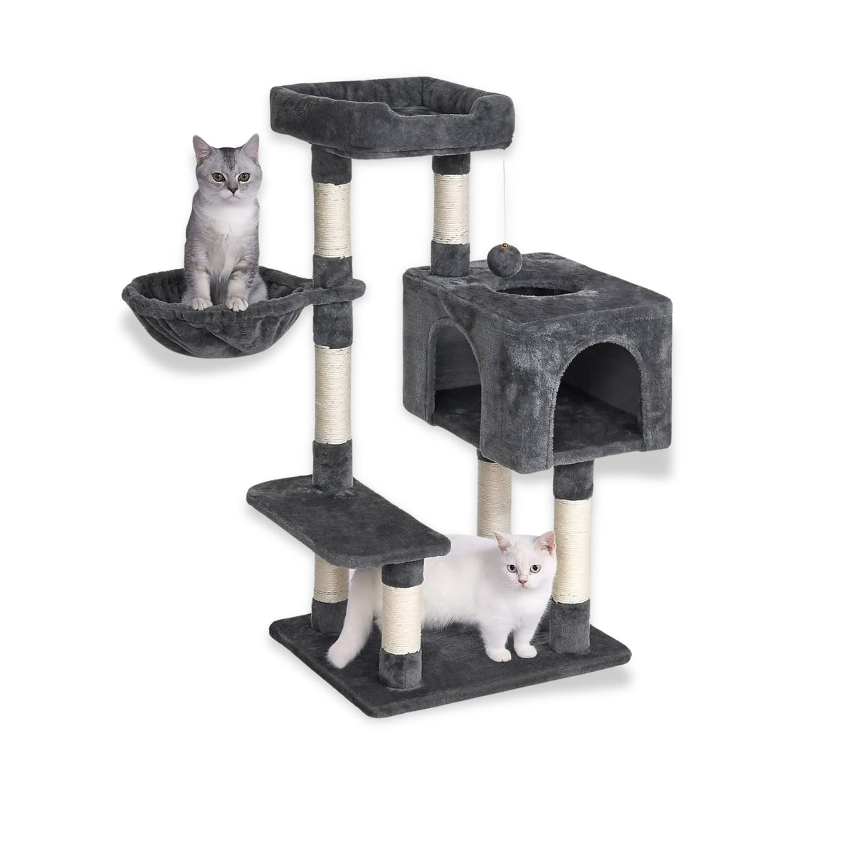 Cat tree 39.5 in / 1m Dark Grey Cat & Cosy