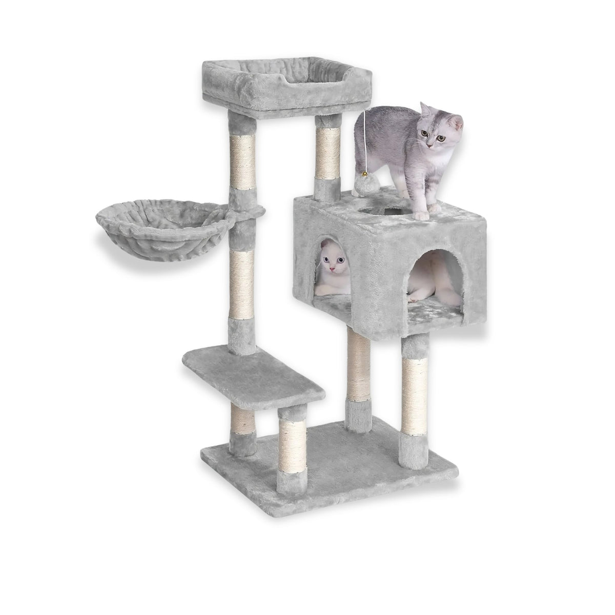 Cat tree 39.5 in / 1m Grey Cat & Cosy