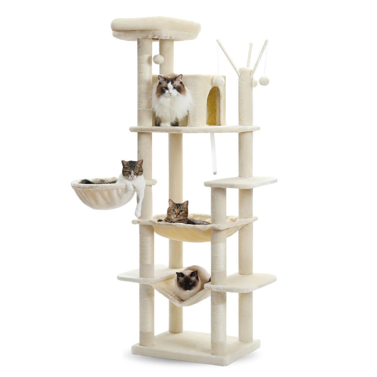 Cat tree 69 in / 175 cm Cat & Cosy