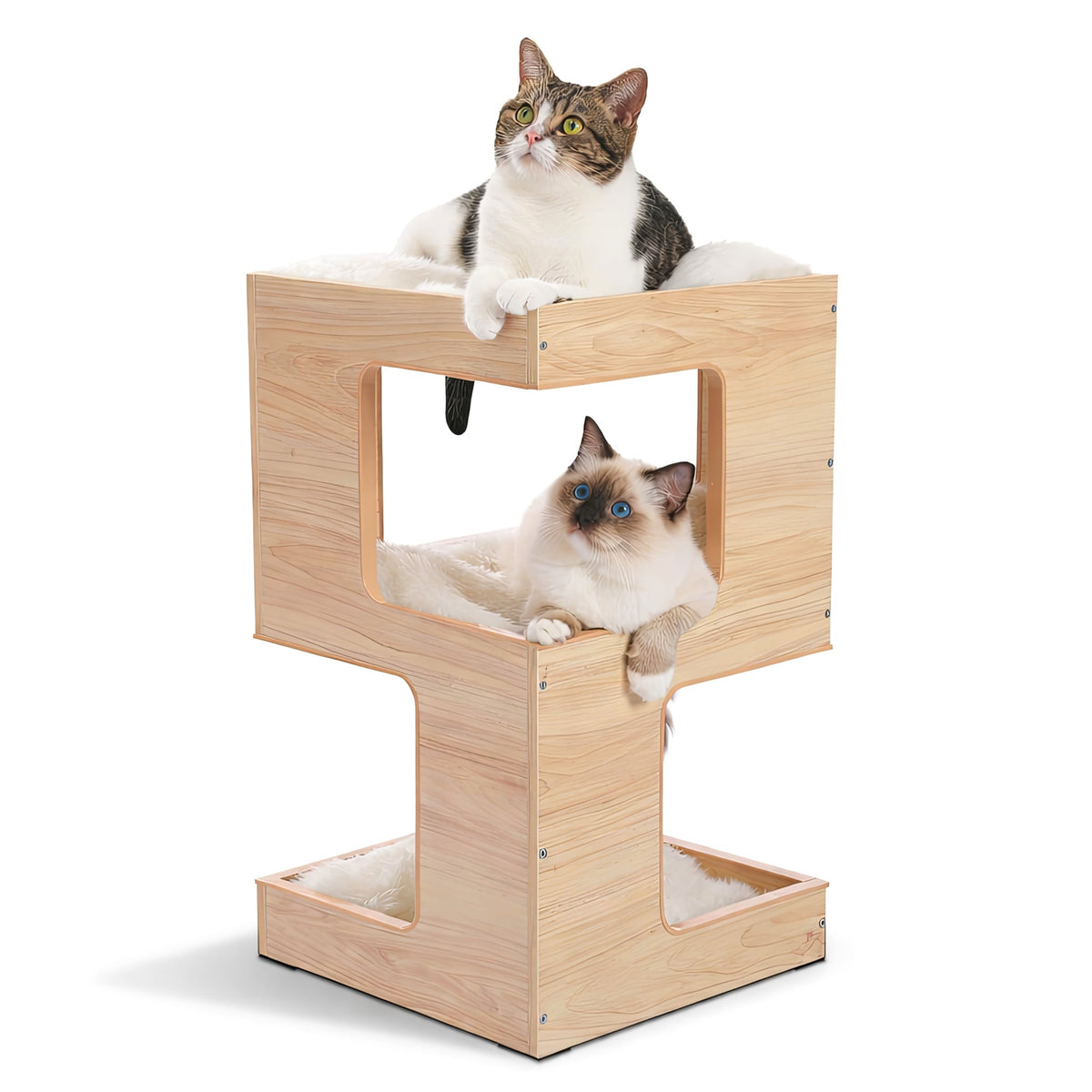 Cat tree furniture wood Cat & Cosy