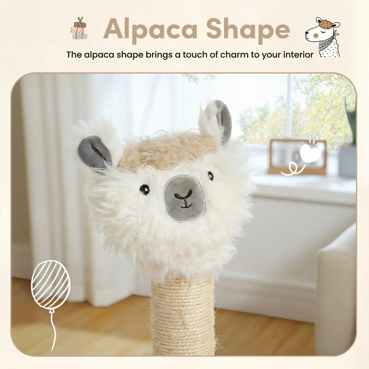 Cat tree llama Cat & Cosy