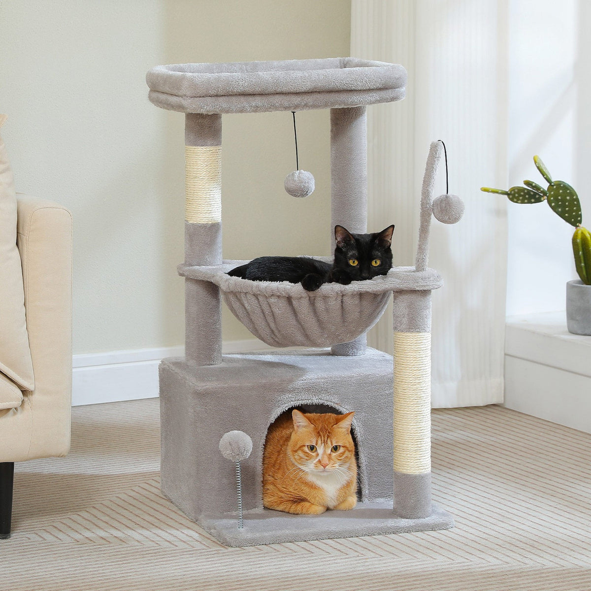 Cat tree small apartment Cat & Cosy