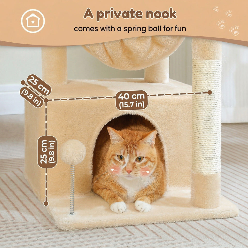 Cat tree small apartment Cat & Cosy