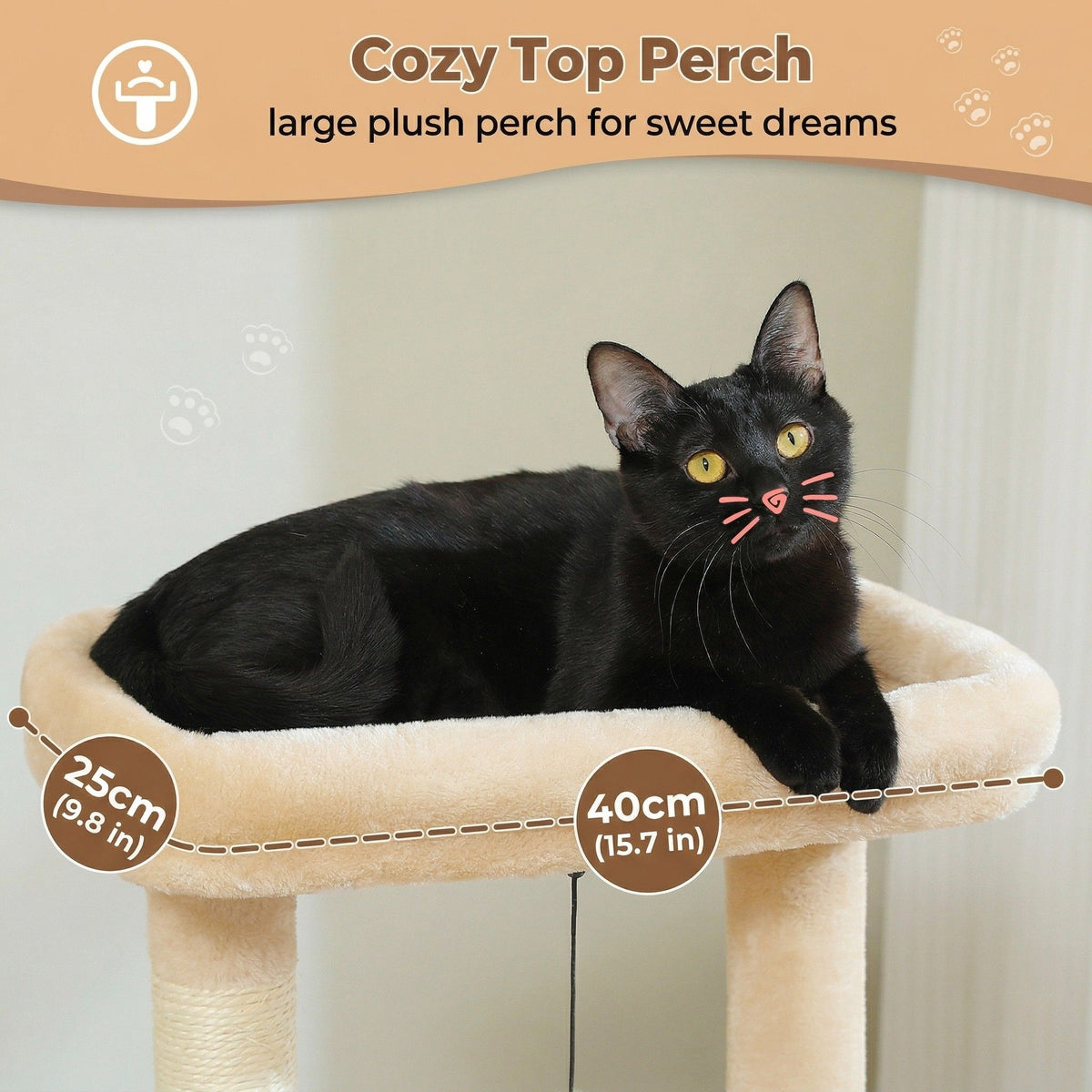 Cat tree small apartment Cat & Cosy