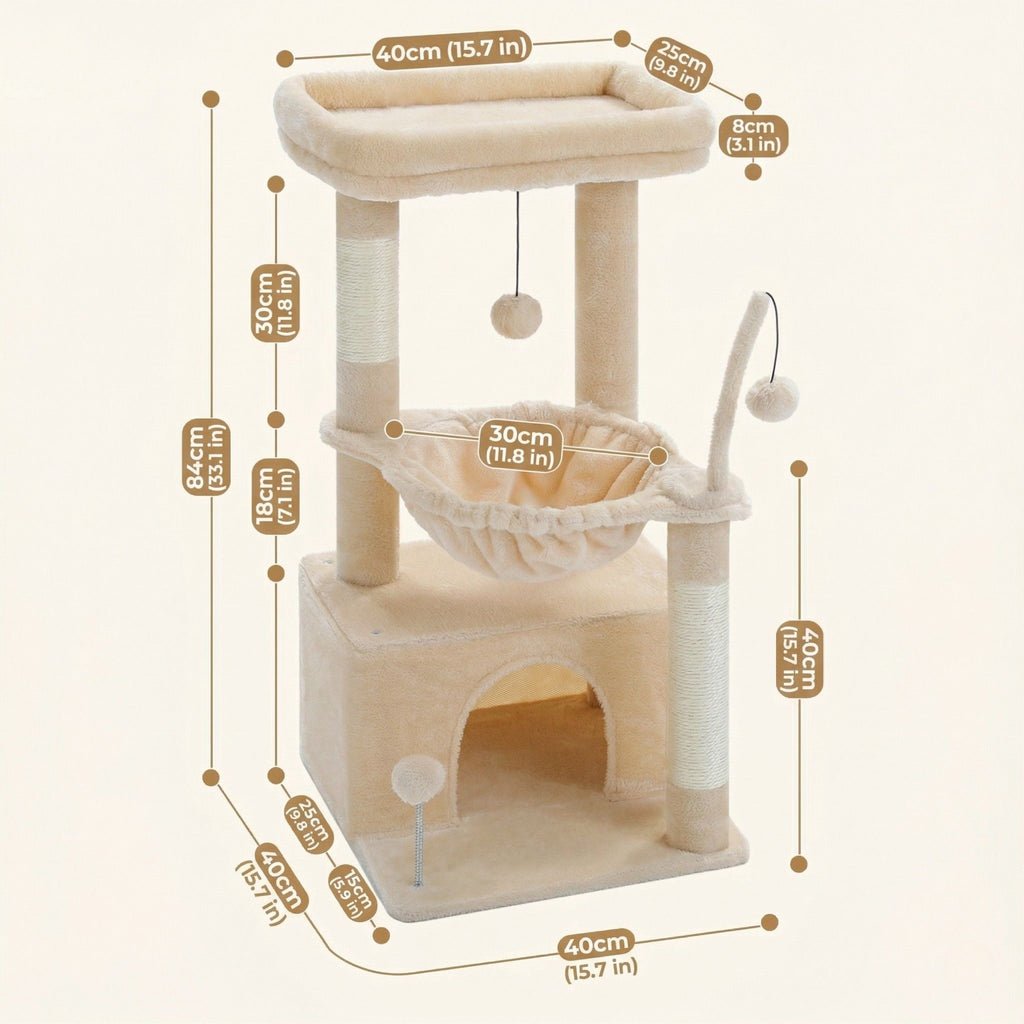 Cat tree small apartment Cat & Cosy