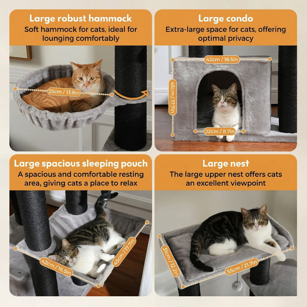 Cat tree XXL for Maine Coon Cat & Cosy
