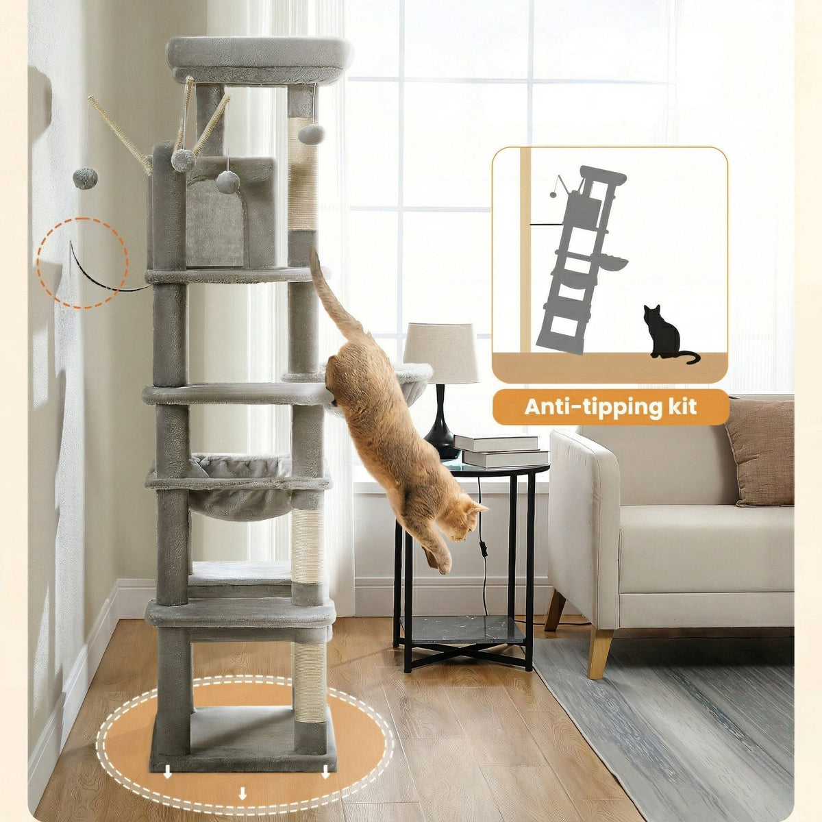 Cat tree XXL large cat Cat & Cosy