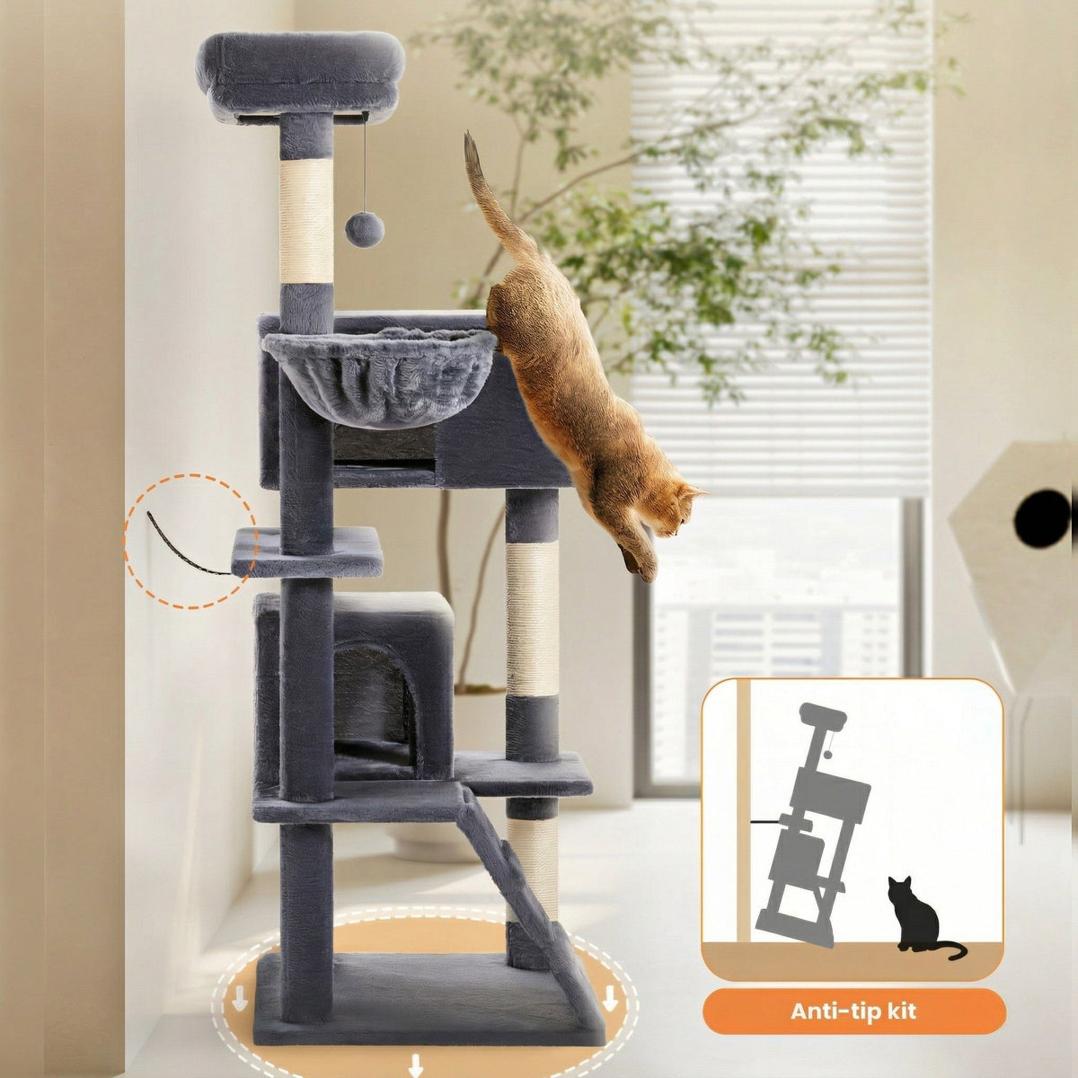 Large Adult Cat Tree Cat & Cosy