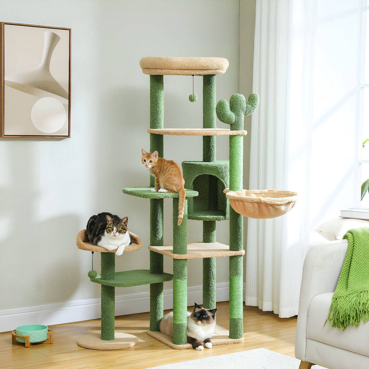 Large Cactus Cat Tree Cat & Cosy