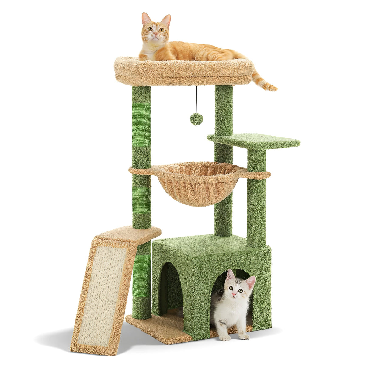 Large Cat Tree with Big Hammock Cat & Cosy