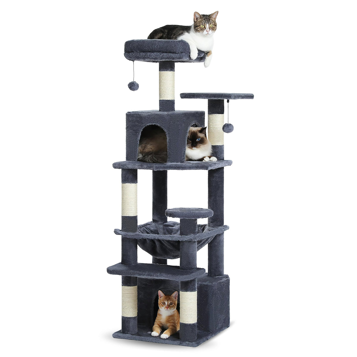 Large grey cat tree Cat & Cosy