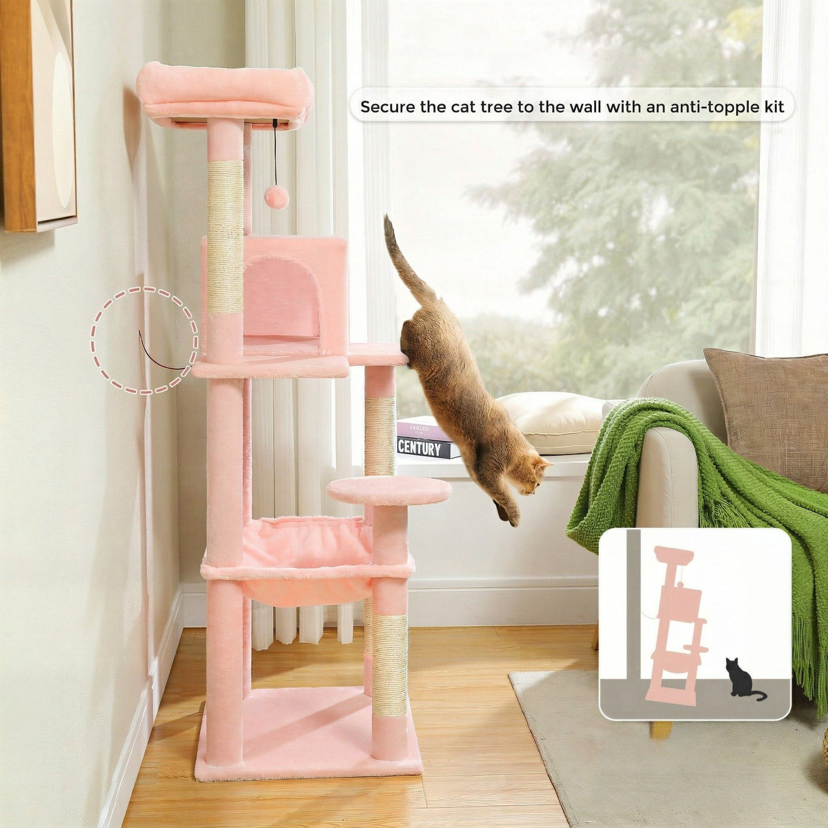 Large Simple Cat Tree Cat & Cosy