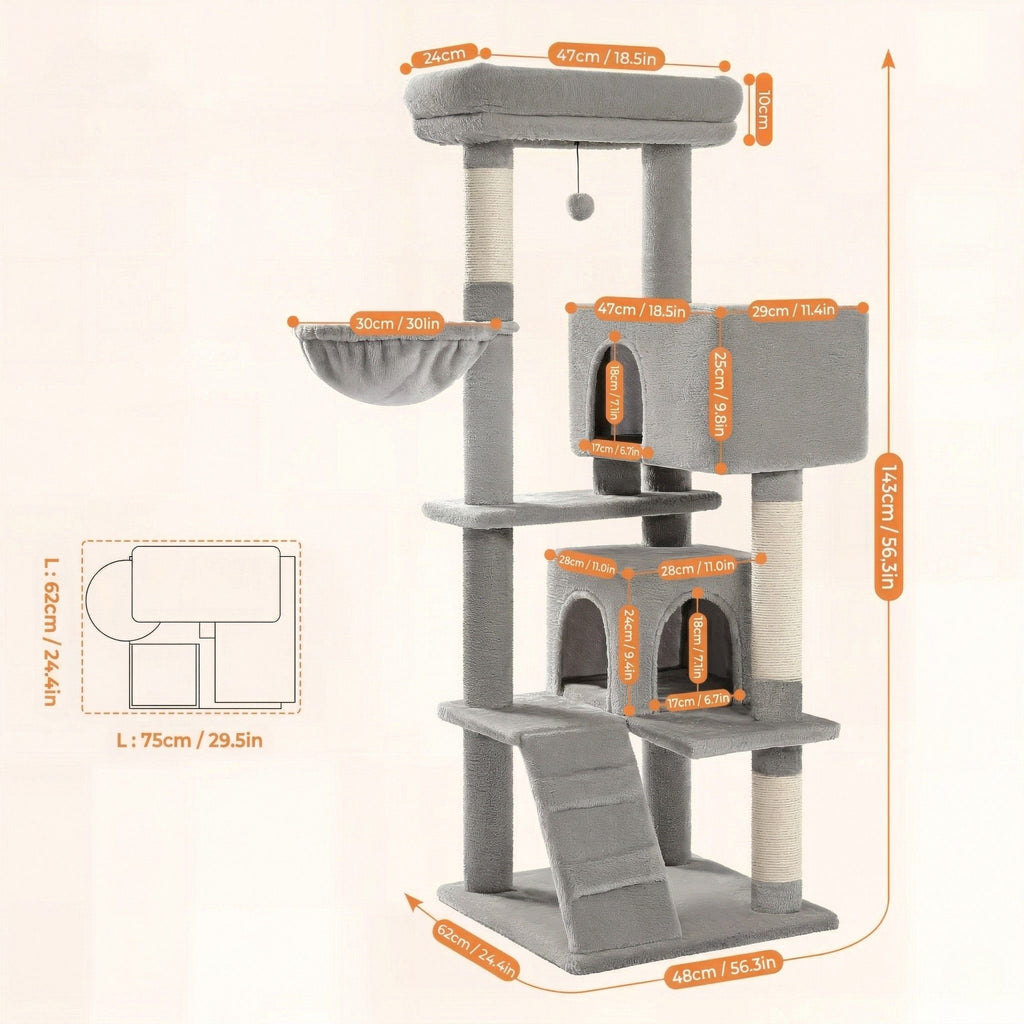 Large Solid Cat Tree Cat & Cosy