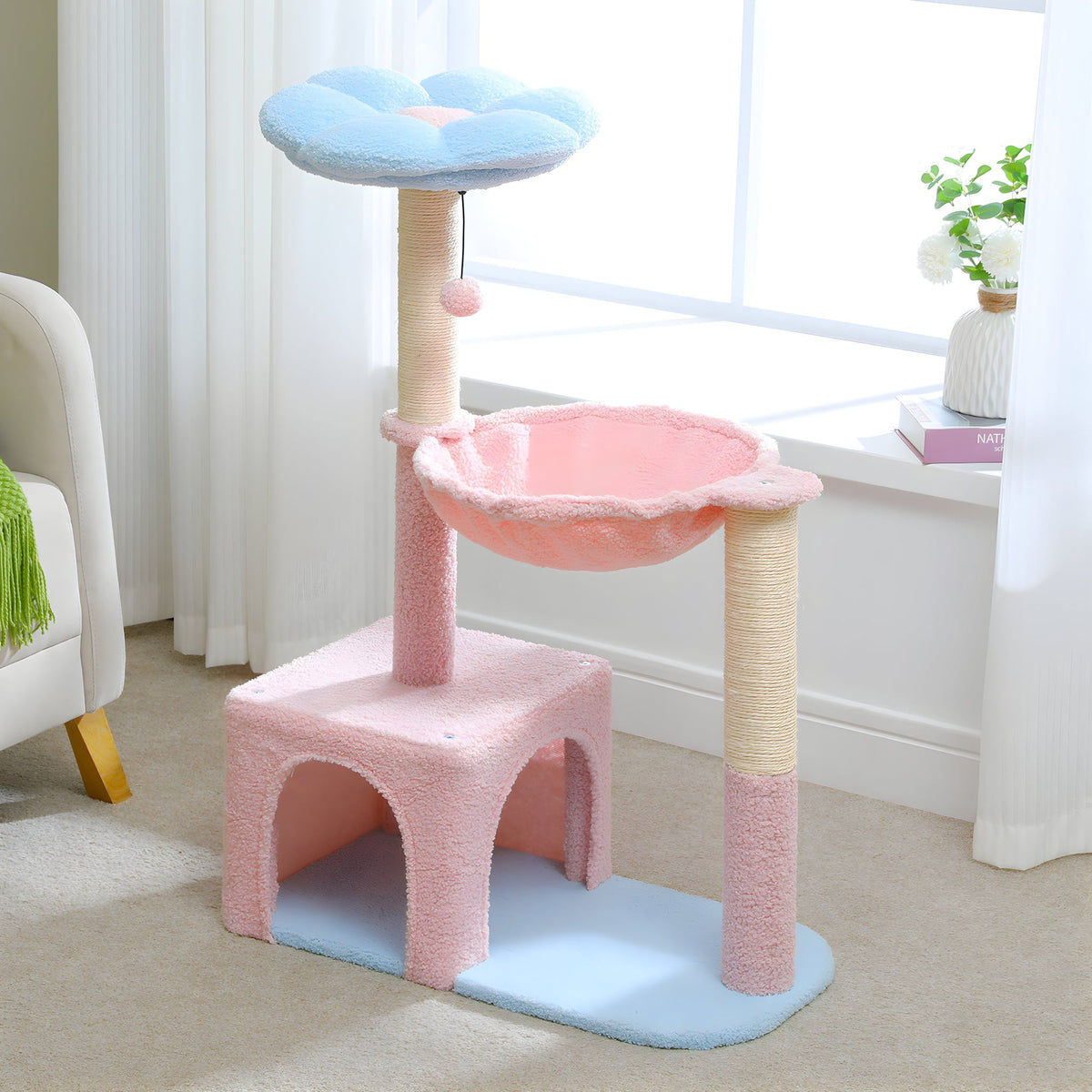 Original cat tree flower Cat & Cosy