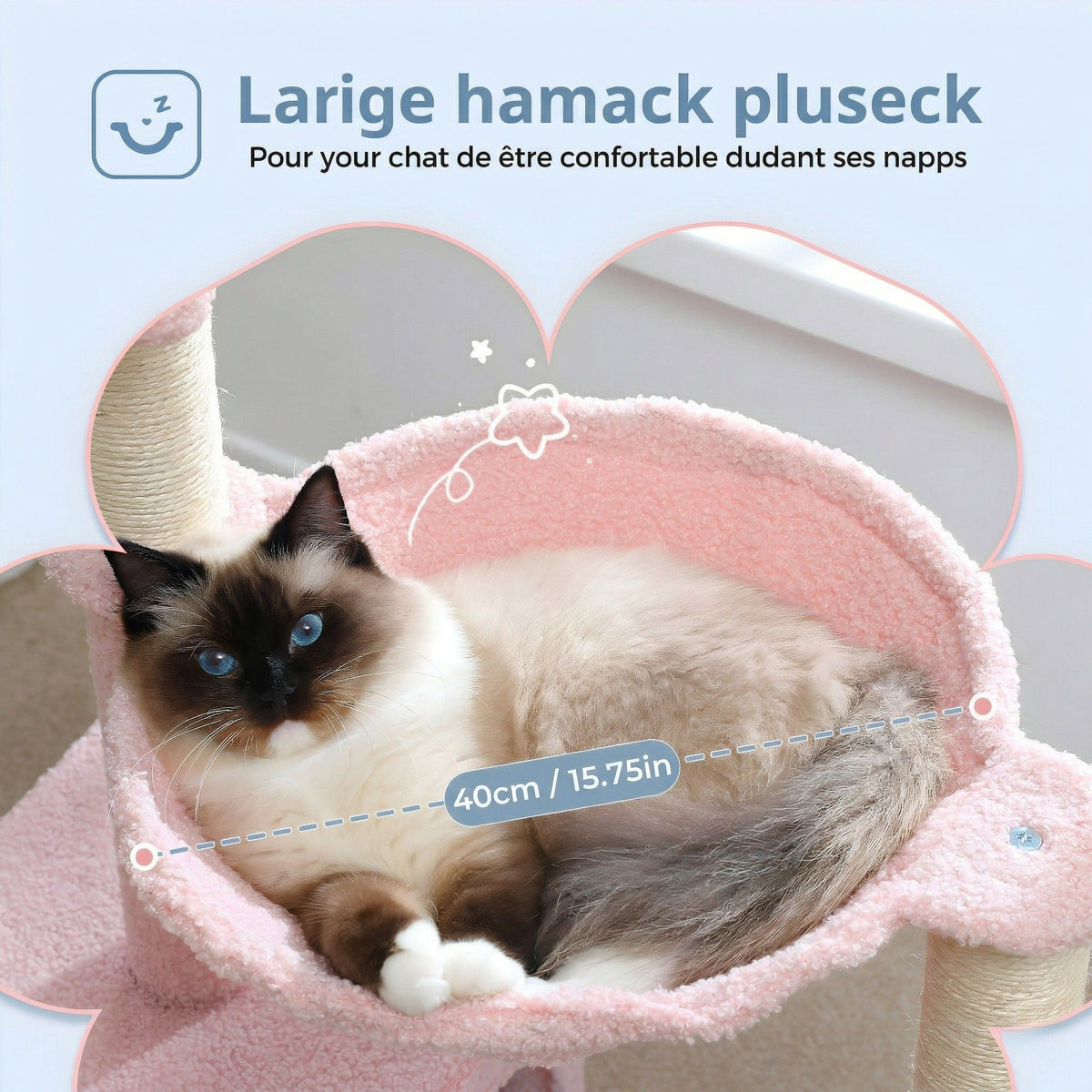 Original cat tree flower Cat & Cosy