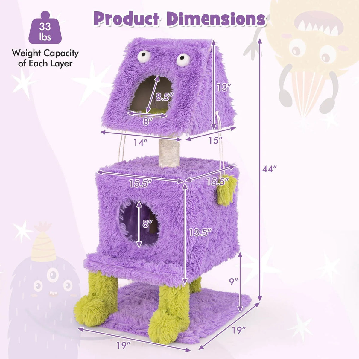 Original Small Cat Tree Cat & Cosy