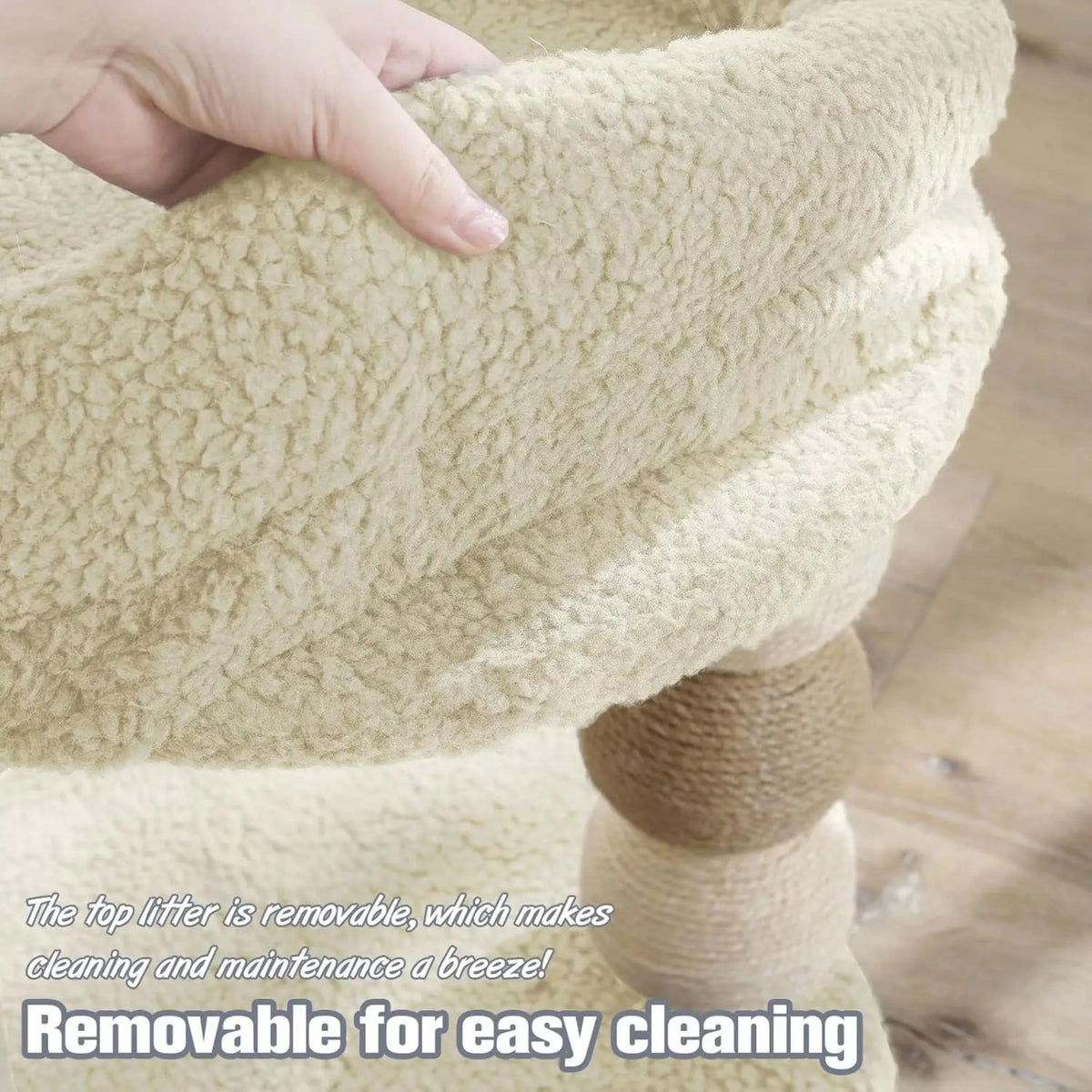 Small Cat Tree 1 Platform Cat & Cosy