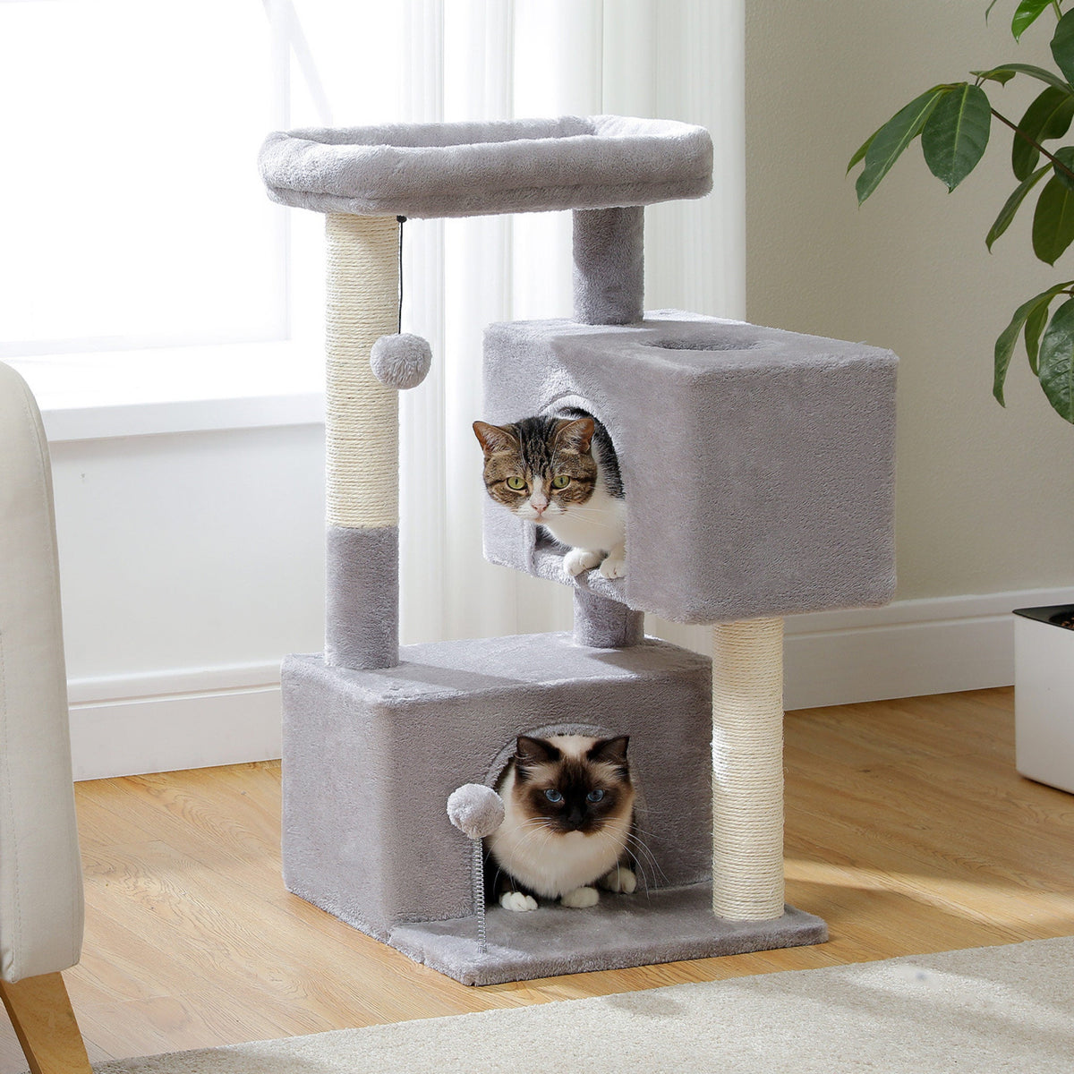 Small Cat Tree 3 Levels Cat & Cosy