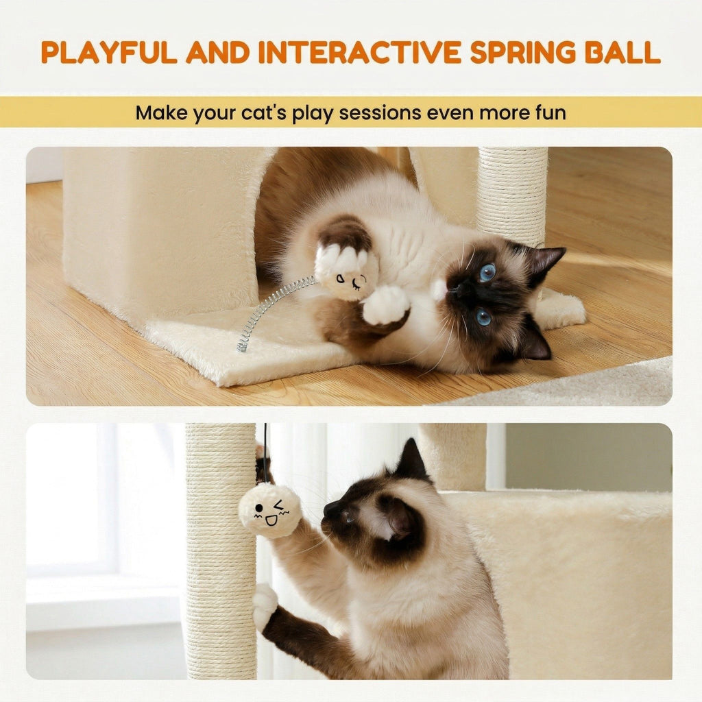 Small Cat Tree 3 Levels Cat & Cosy