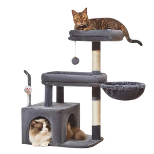 Small Cat Tree with Hammock Cat & Cosy