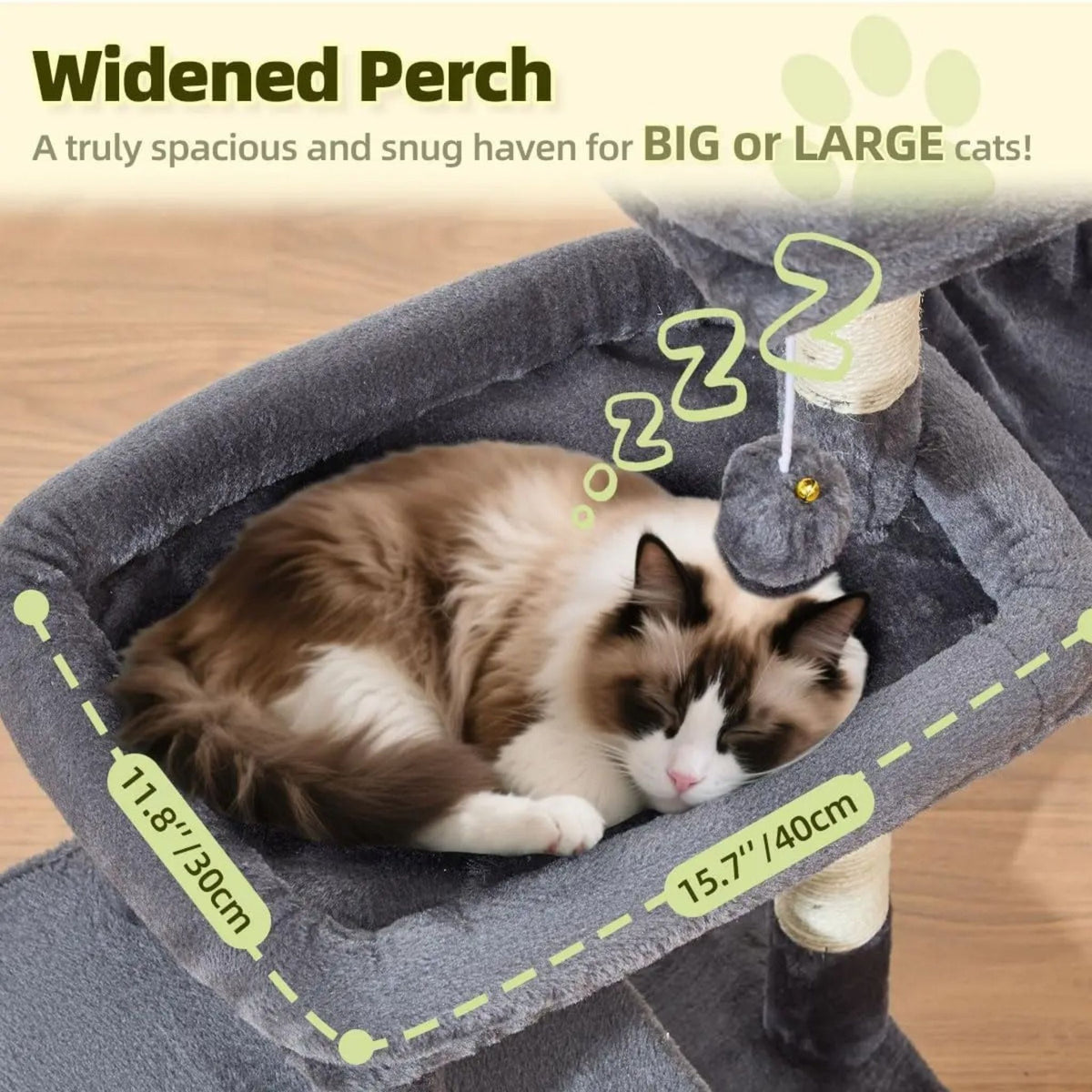 Small Cat Tree with Hammock Cat & Cosy