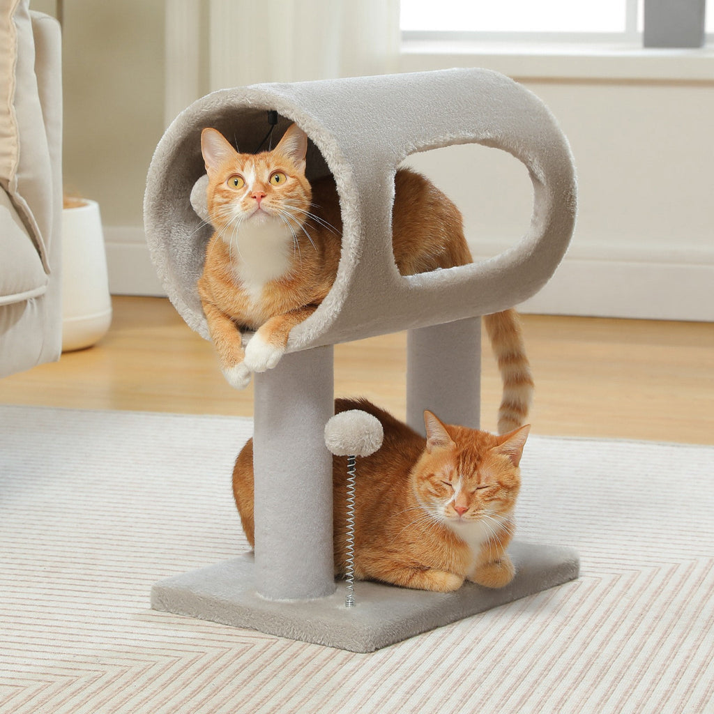 Small Cat Tree with Tunnel Cat & Cosy