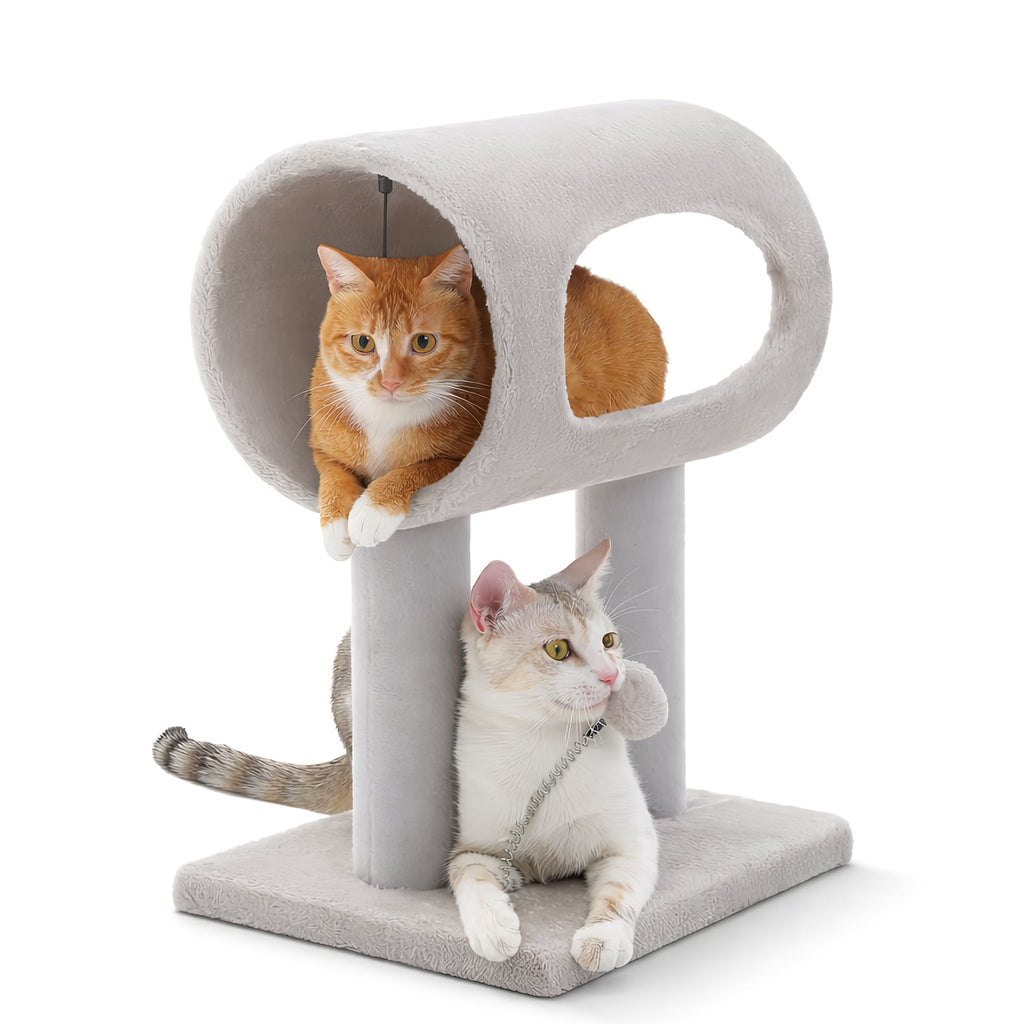 Small Cat Tree with Tunnel Cat & Cosy