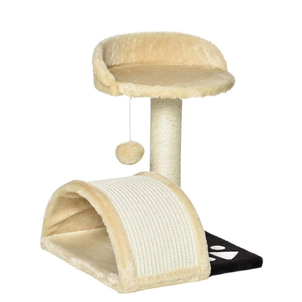 Small Kitten Cat Tree Beige Cat & Cosy