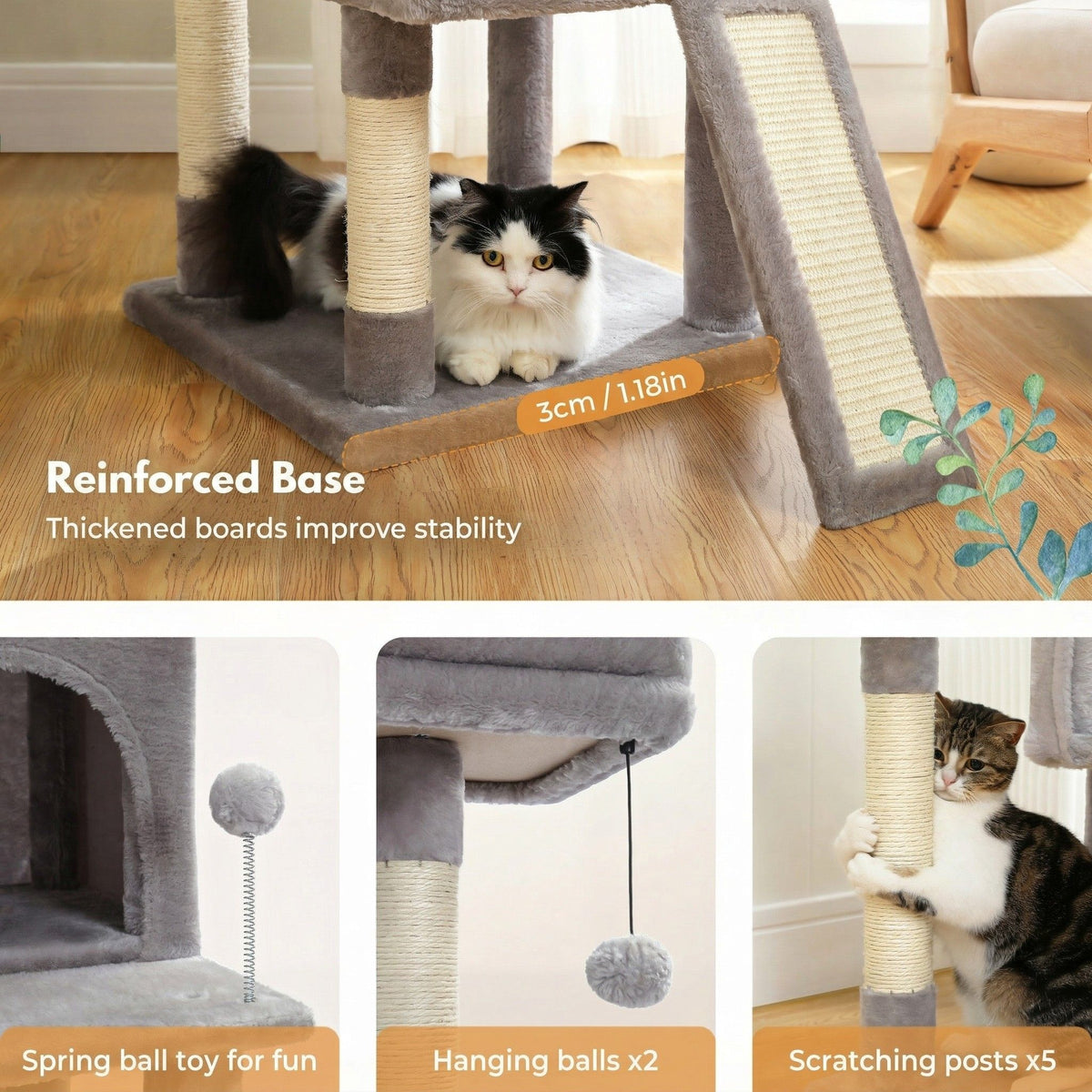 Xxl Adult Cat Tree Cat & Cosy