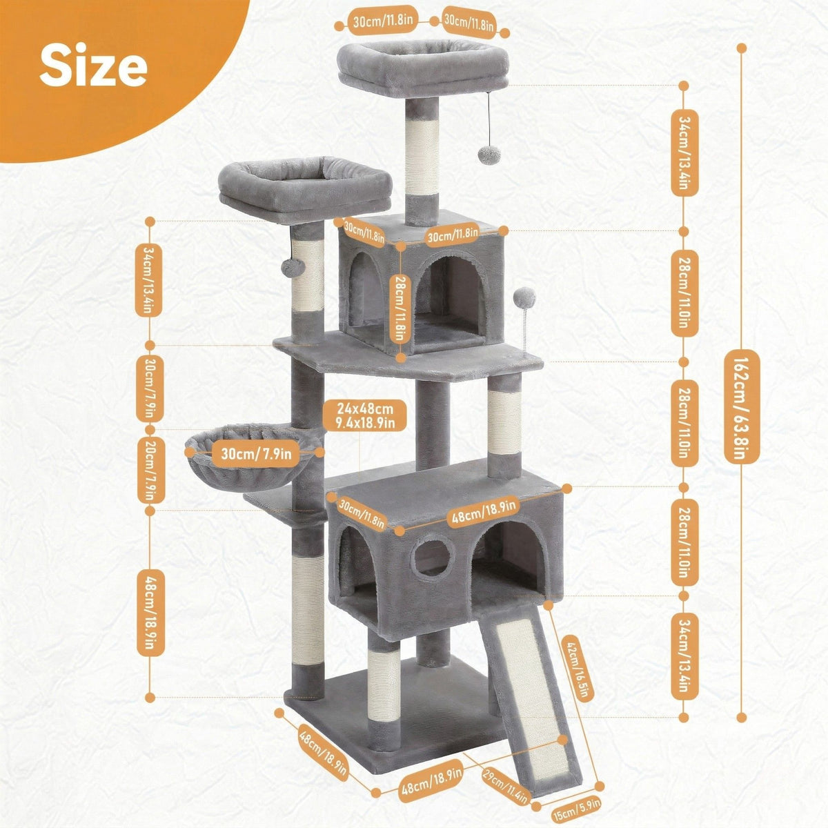Xxl Adult Cat Tree Cat & Cosy
