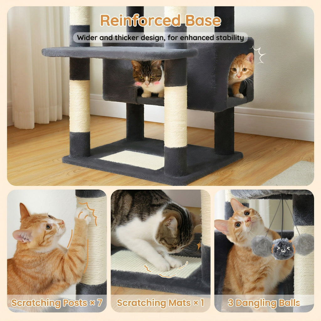 Xxl anthracite cat tree Cat & Cosy