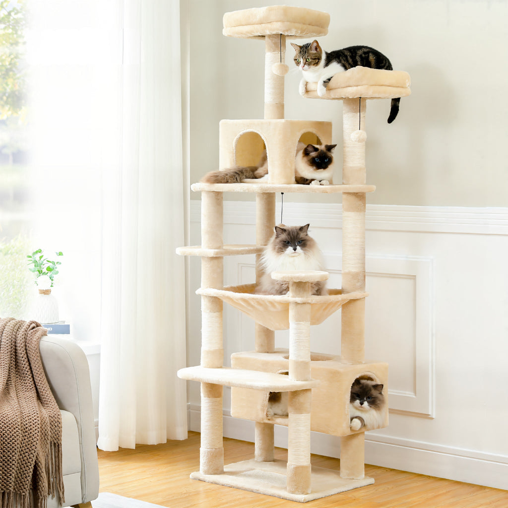 XXL cat tree beige Cat & Cosy