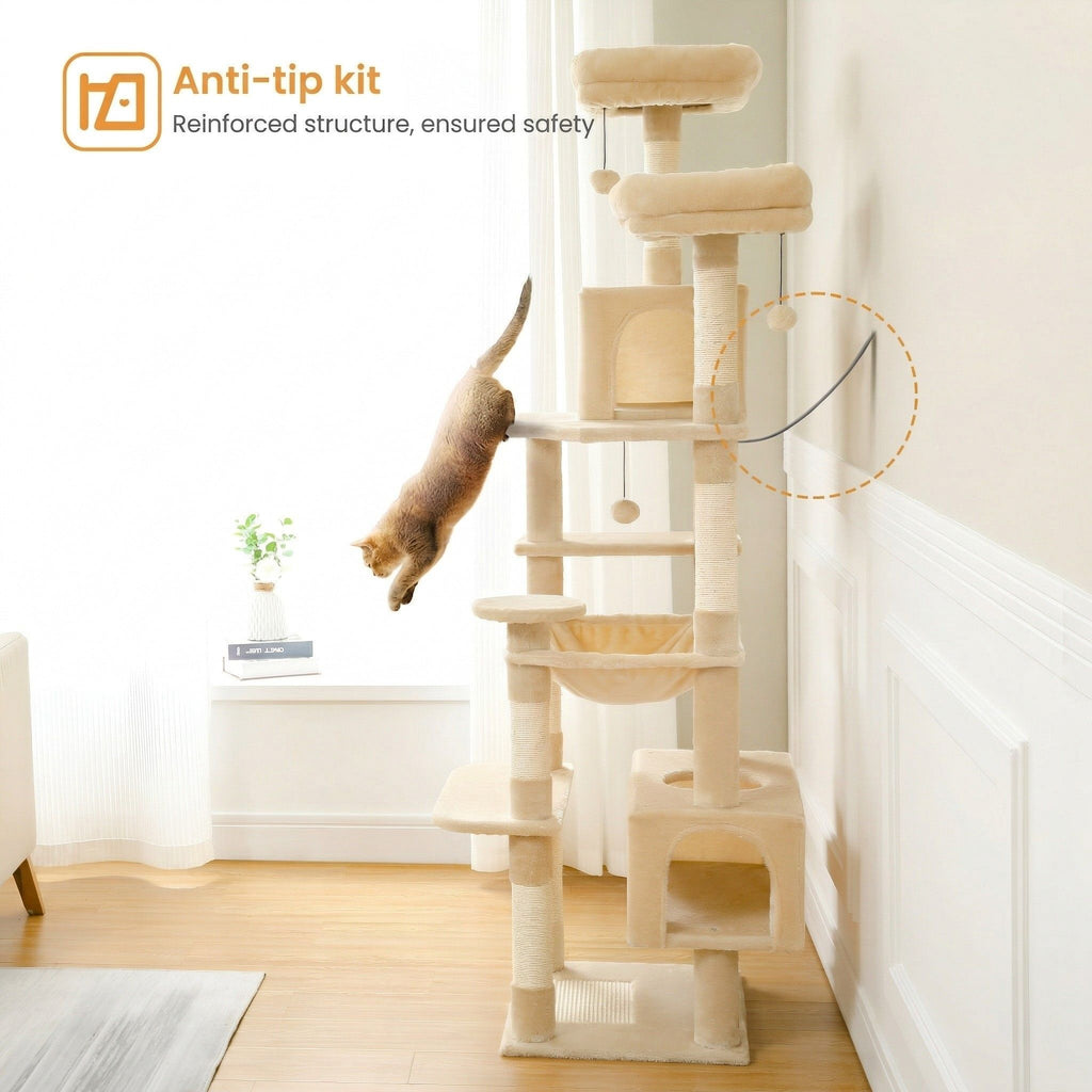 XXL cat tree beige Cat & Cosy