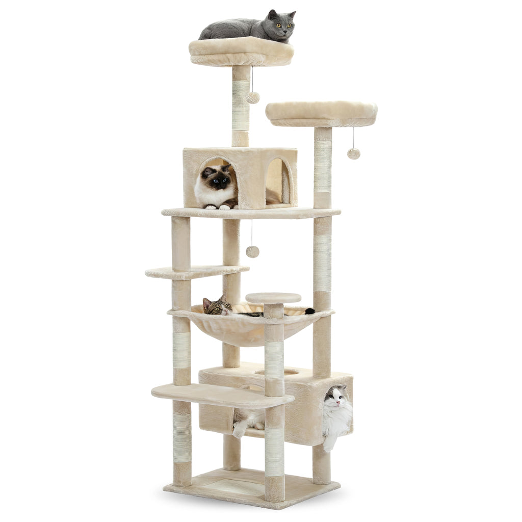 XXL cat tree beige Cat & Cosy