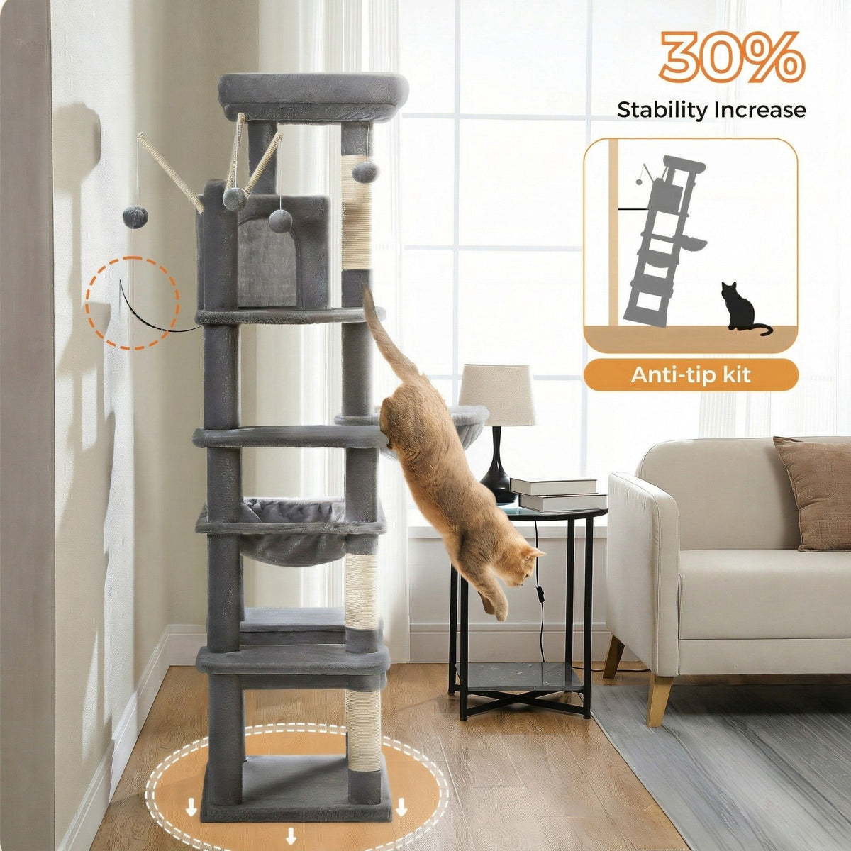 Xxl cat tree for large cat Cat & Cosy