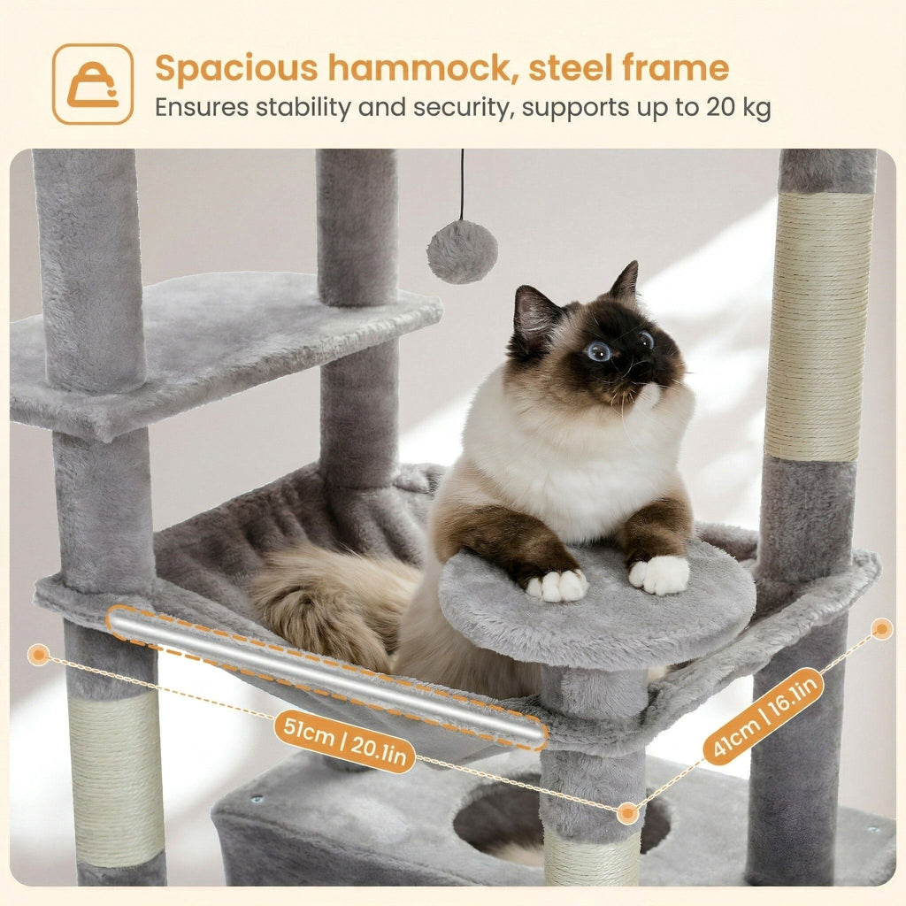Xxl cat tree grey Cat & Cosy