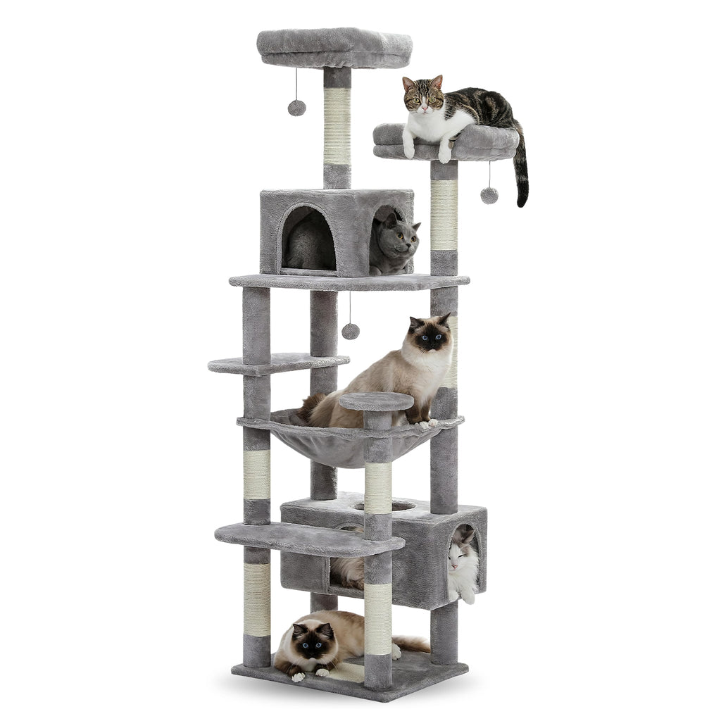 Xxl cat tree grey Cat & Cosy