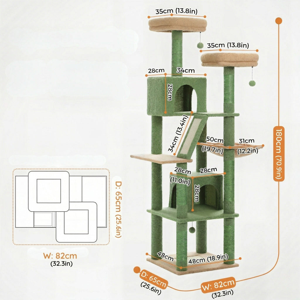 XXL Stable Cat Tree Cat & Cosy